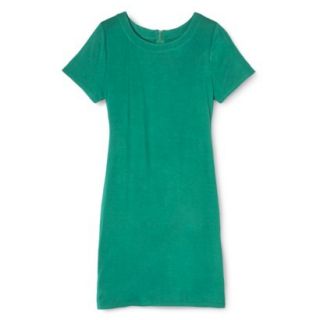 Merona Womens Knit T Shirt Dress   Acacia Leaf   L