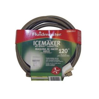 Fluidmaster 12IM120 120 NoBurst Ice Maker Connector Stainless Steel