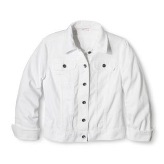 Merona Womens Denim Jacket   White   XXL