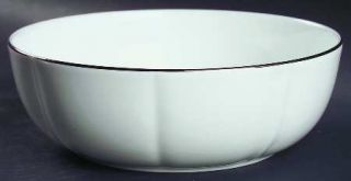 Mikasa Silver Moon 8 Round Vegetable Bowl, Fine China Dinnerware   Bone, Scallo