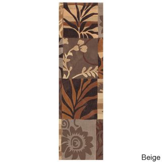 Hand tufted Solano Transitional Floral Area Rug (26 X 8)