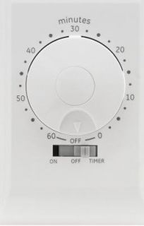GE 15069 Timer, 60Minute Indoor Countdown Light Timer, Single PoleSingle Throw White