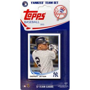 New York Yankees 2013 MLB Team Card Set