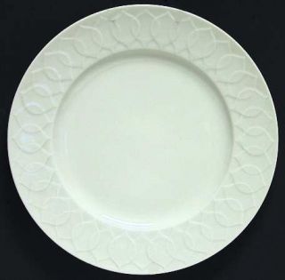 Rosenthal   Continental Lotus White Dinner Plate, Fine China Dinnerware   Lotus,