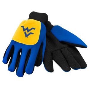West Virginia Mountaineers Forever Collectibles Color Block Utility Gloves