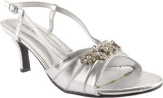 Womens Annie Lola   Silver Ornamented Shoes