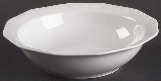Rosenthal   Continental Maria White (12 Sided) Rim Cereal Bowl, Fine China Dinne