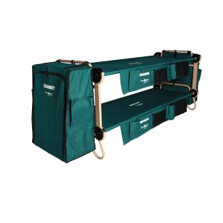 Disc o bed Cam o bunk Large Green Bunk Bed With Cabinets