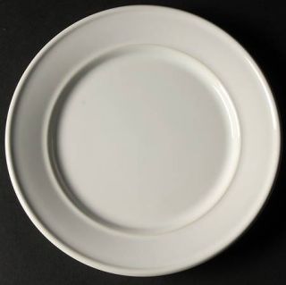 Nancy Calhoun Coronado White Salad Plate, Fine China Dinnerware   All White, Rai