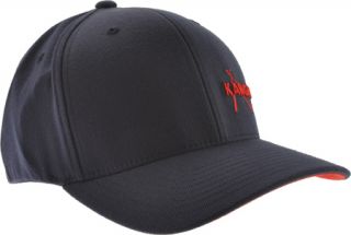 Mens Kangol Flexfit Baseball   Dark Blue/Red Hats