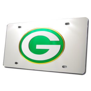 Green Bay Packers Rico Industries Acrylic Laser Tag