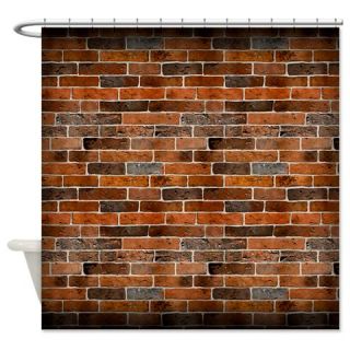  Brick Wall Shower Curtain  Use code FREECART at Checkout