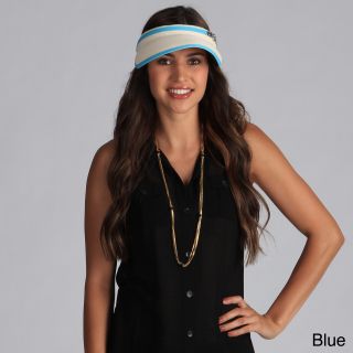Calvin Klein Womens Straw Visor Hat (100 percent paperClick here to view our hat sizing guide)