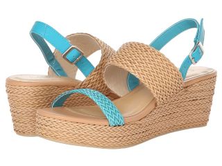 Matisse Coconuts Kerri Womens Wedge Shoes (Blue)