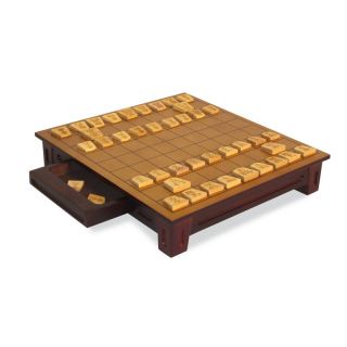 Wood Shogi Set Multicolor   23214