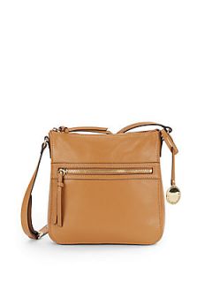 Stanley Leather Crossbody   Luggage