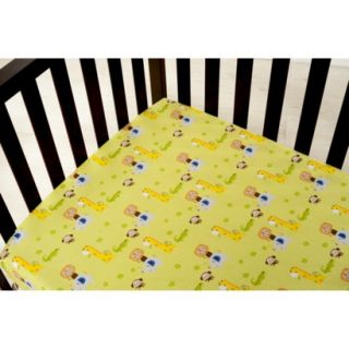 Kidsline Happy Tails Fitted Crib Sheet