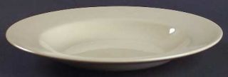 Wedgwood Drabware (Older) Large Rim Soup Bowl, Fine China Dinnerware   All Oatme
