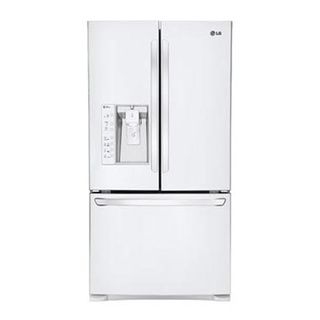 Lg Lfx31925sw Smooth White Super capacity French Door Refrigerator And Smart Cooling Technology