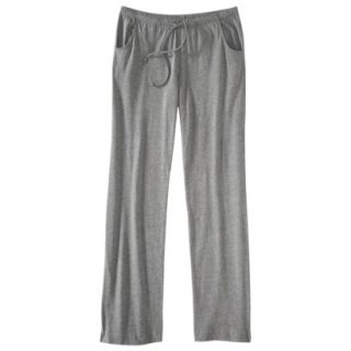 Gilligan & OMalley Womens Fluid Knit Pant   Heather Grey S Long