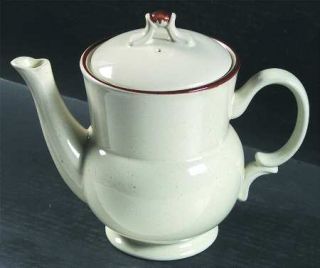 Hearthside Chablis Coffee Pot & Lid, Fine China Dinnerware   Casual Elegance, Or