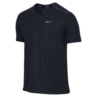 Nike Tailwind Mens Running Shirt   Black