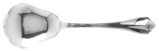 Oneida King James (Silverplate, 1985) Solid Smooth Casserole Spoon   Silverplate