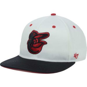 Baltimore Orioles 47 Brand MLB Red Under Snapback Cap