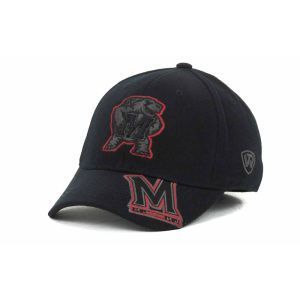 Maryland Terrapins Top of the World NCAA Stride Black Cap