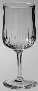 Lenox Pendant Wine Glass   Cut Vertical Design On Bowl
