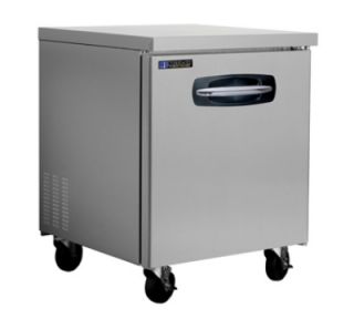 Masterbilt 27.5 Undercounter Refrigerator   (1) Solid Door, 7 cu ft, Stainless