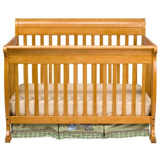 Davinci Kalani 4 in 1 Crib With Toddler Rail In Honey Oak