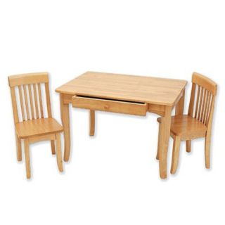 Kids Table and Chair Set Avalon Table and Chair Set   Natural