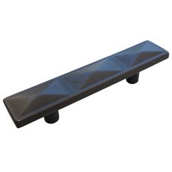 Gliderite Oil Rubbed Bronze Rectangle Triple Pyramid Cabinet Pulls (pack Of 25)