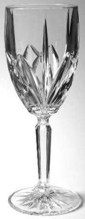 Waterford Brookside Water Goblet   Marquis Collection, Cut, No Trim