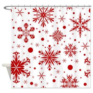  Snowflakes Shower Curtain  Use code FREECART at Checkout