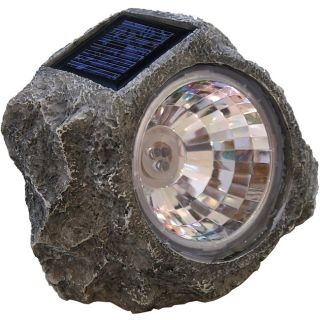 Tricod Stone shaped Solar Spotlight