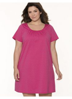 Lane Bryant Plus Size Polka dot sleep shirt     Womens Size 22/24, Polka Dot