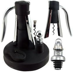 Wine Opener And Pourer Stopper Set