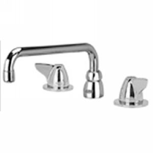 Zurn Z831H3 XL AquaSpec Widespread with 12 Tubular Spout and Dome Lever Handles