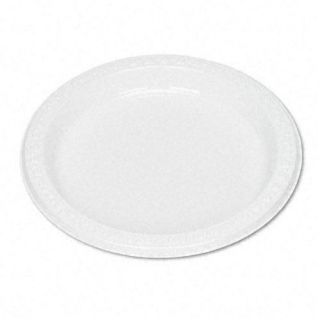 Tablemate 7 inch White Plastic Plates (case Of 125) (WhiteBrand TablemateModel 7644WH  PlasticColor WhiteBrand TablemateModel 7644WH )