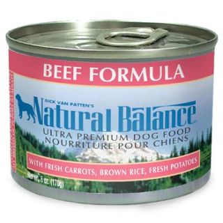 Ultra Premium Beef Formula Canned Dog Food, Case of 12