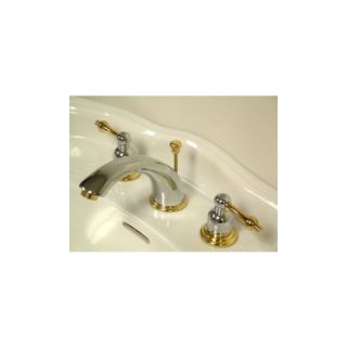 Elements of Design EB974AL Universal Two Handle Widespread Lavatory Faucet
