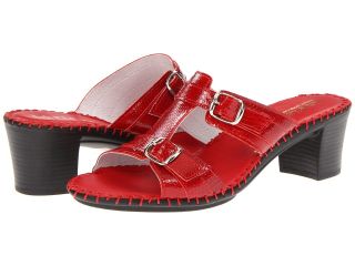 La Plume Rebecca Womens Sandals (Red)