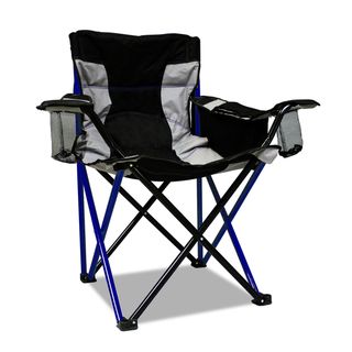 Caravan Canopy Elite Quad Blue Chair (BlueDimensions 37 inches high x 40 inches wide x 21.5 inches deepWeight 6.2 lbs )