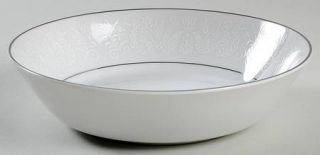 Mikasa Diplomat Coupe Soup Bowl, Fine China Dinnerware   White Dove Design