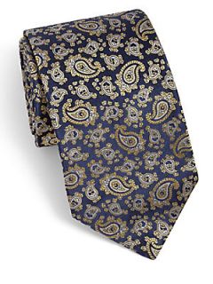  Collection Small Paisley Silk Tie