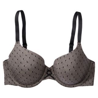 Simply Perfect by Warners Perfect Fit With Underwire Bra TA4036M   Lace Dot 34D