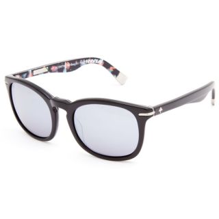 Mr. Incentive Sunglasses Black Geometric/Silver Flash One Size For Men 23453