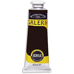Galeria Vandyke Brown Acrylic Paint (Vandyke BrownTube capacity 60 millilitersWide spectrum of pigment characteristics Strong brush stroke retentionClean color mixingHigh performanceConforms to ASTM D4236Imported )